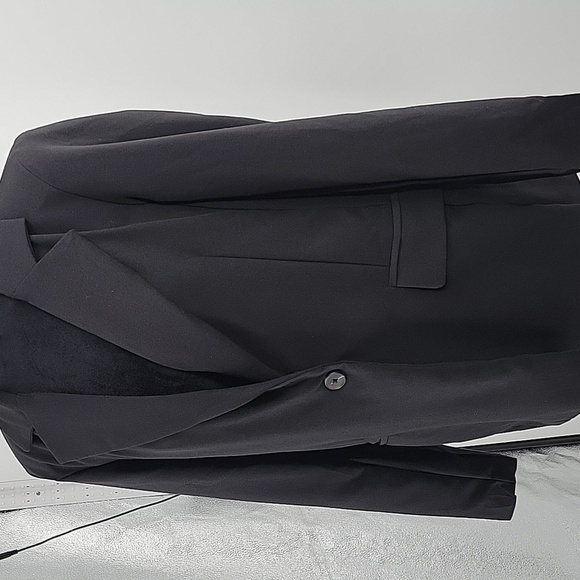 Iris Black Blazer Notched Lapel Tailored - Picture 2 of 13